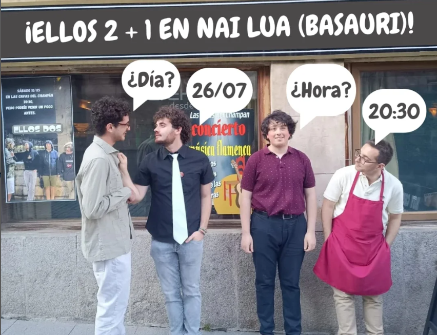 Ellos 2 en Nai Lua Tetería